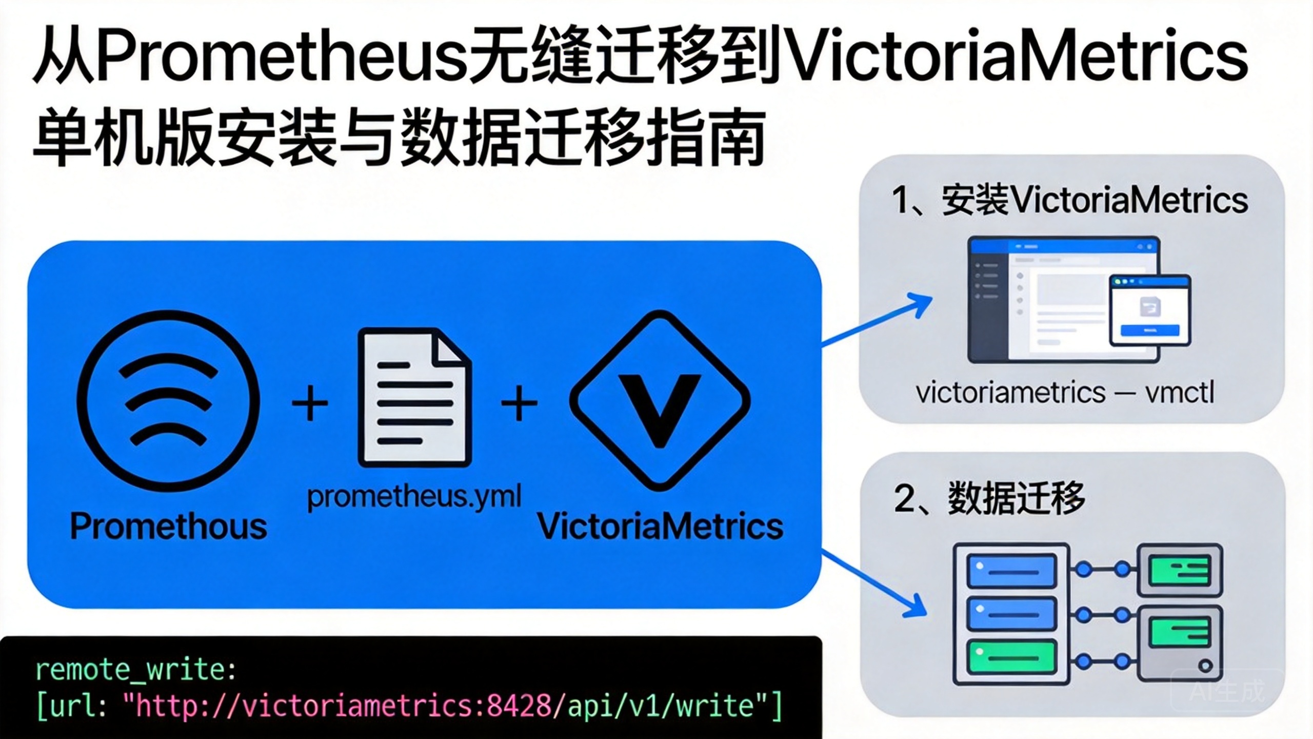 从 Prometheus 无缝迁移到 VictoriaMetrics